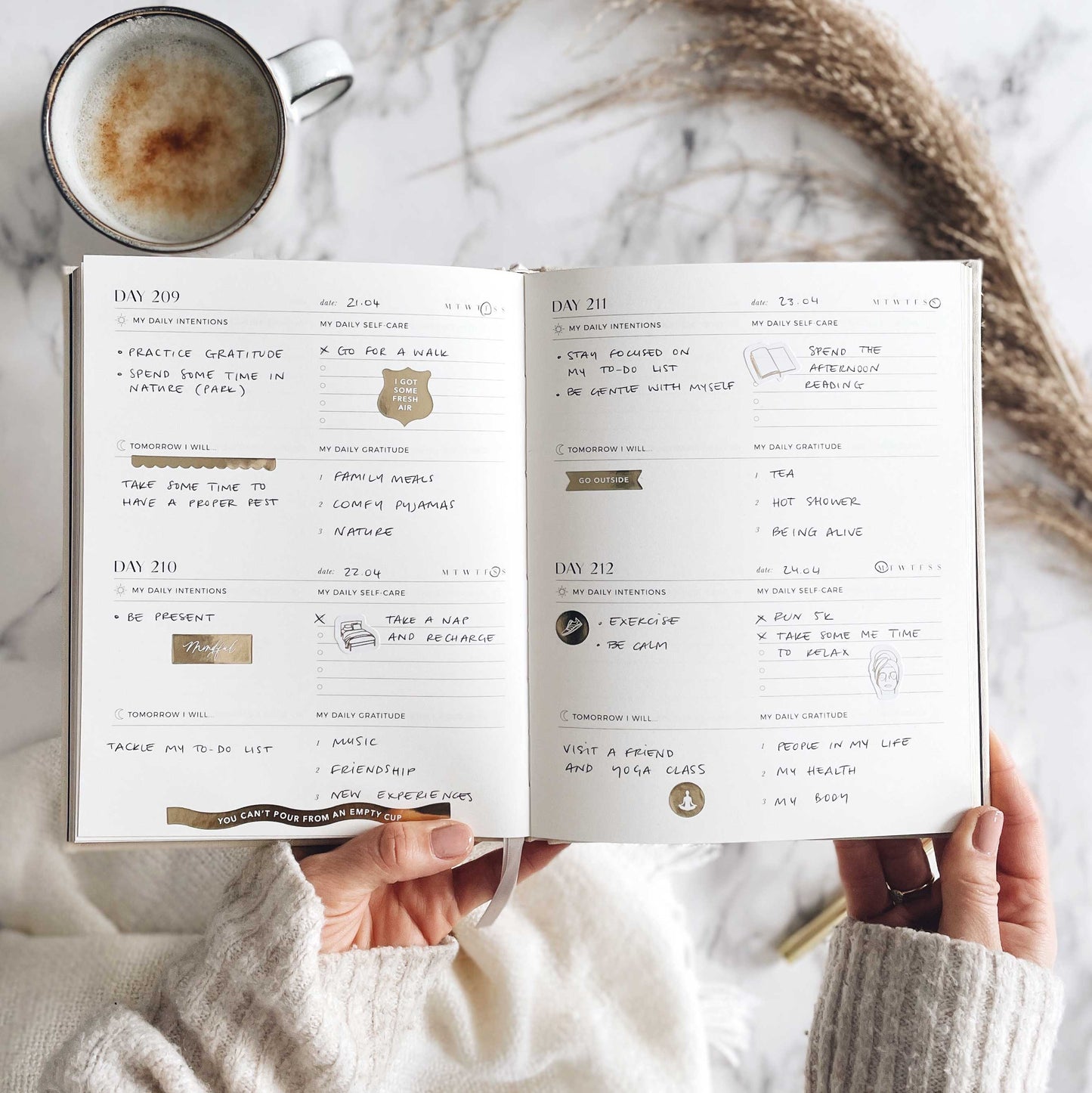 My Daily Self-Care Journal (Pebble)