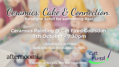 [SOLD OUT] Ceramics, Cake & Connection