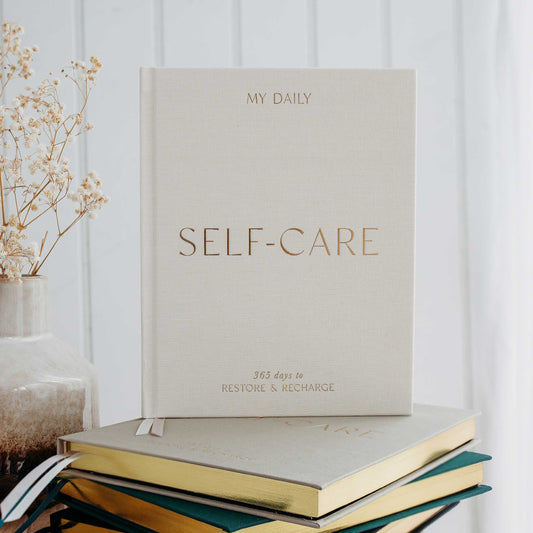 My Daily Self-Care Journal (Almond)